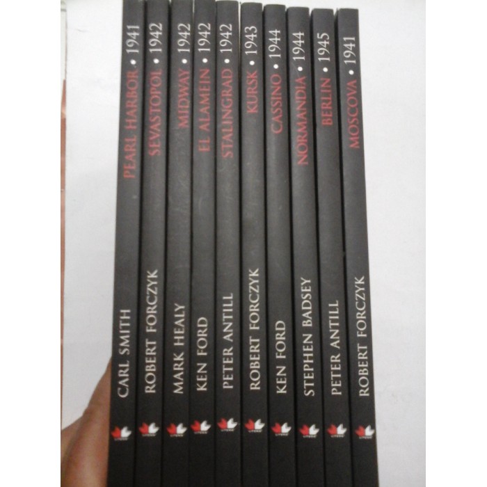 AL DOILEA RAZBOI MONDIAL - 10 VOLUME - Editura Litera